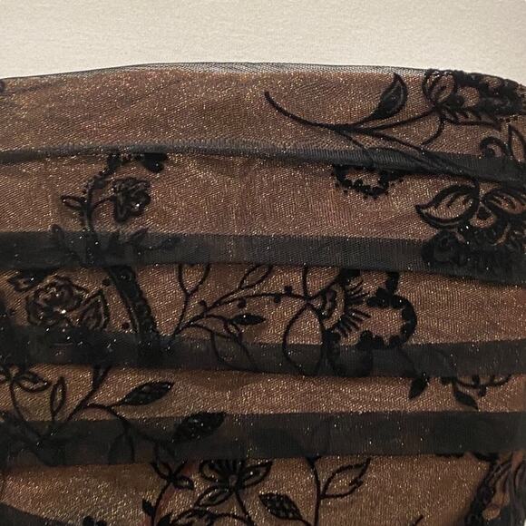 Vintage McClintock Formal Dress Medium Strapless Gown RARE Y2K does 50s Holiday - Picture 13 of 17